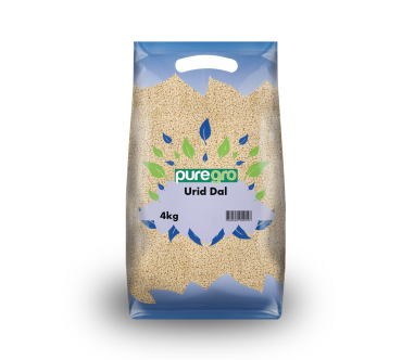 Puregro White Urid Dal 4kg (Box of 5)
