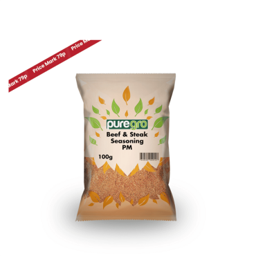 Puregro Beef & Steak Seasoning 100g PM 79p (Box of 10)