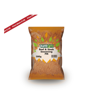 Puregro Beef & Steak Seasoning 300g PM £1.99 (Box of 10)