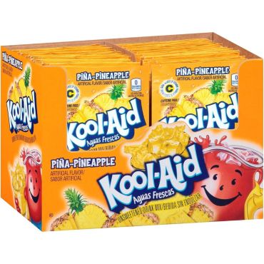 Kool Aid Sachet Pina Pineapple (2 Quarts) (Box of 48)