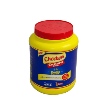 Checkers Custard Powder Vanilla Flavour 2kg (Box of 3)