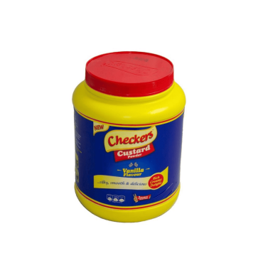 Checkers Custard Powder Vanilla Flavour 1kg (Box of 4)