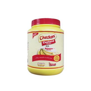 Checkers Custard Powder Banana Flavour 1kg (Box of 4)