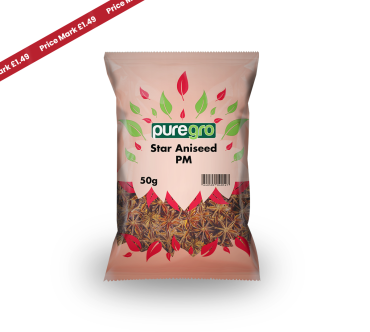 Puregro Star Aniseed 50g PM £1.49 (Box of 10)