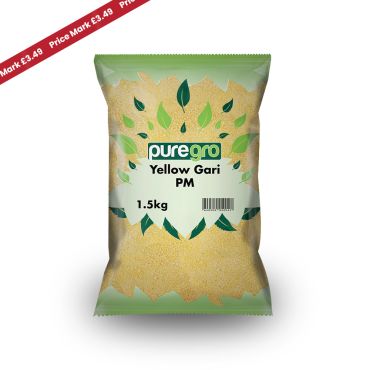 Puregro Yellow Gari PM £3.49 1.5kg (Pack of 6)