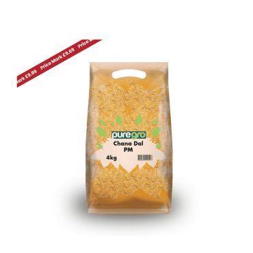 Puregro Chana Dal 4kg PM £9.69 (Pack of 5)