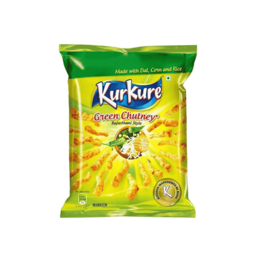 Kurkure Green Chutney Style 72g (Box of 35)