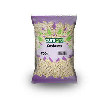 Puregro Cashews 700g (Box of 10)