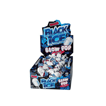 Charms Blow Pop Black Ice 18g (0.65oz) (Box of 48)