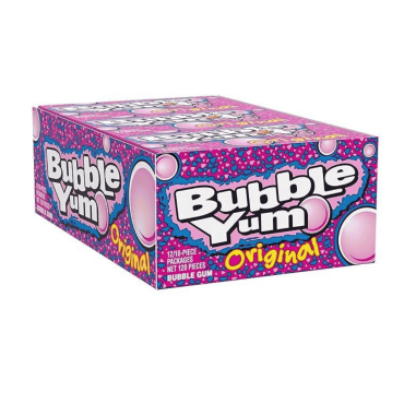 Bubble Yum Original Gum 10 Piece 79g (2.82oz) (Box of 12)