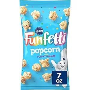 Pillsbury Funfetti Popcorn with Funfetti Glaze 198g (7oz) (Box of 8) BBE 29 DEC 2023