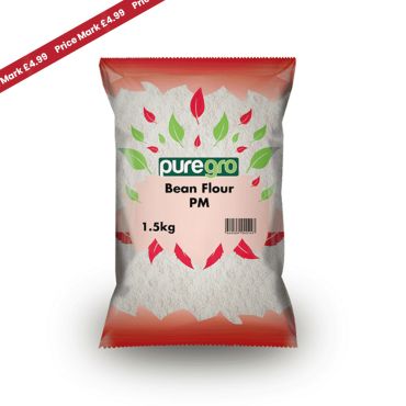 Puregro Bean Flour 1.5kg PM £4.99 (Box of 6)