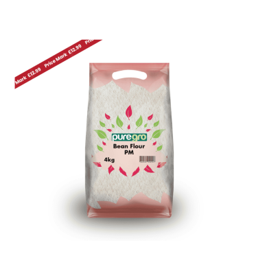 Puregro Bean Flour 4kg PM £12.99 (Box of 5)