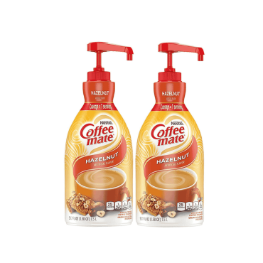 Coffee Mate Creamer Hazelnut 1.5L (Pack of 2)
