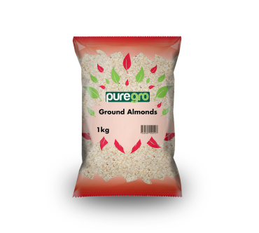 Puregro Ground Almonds 1kg (Box of 6)