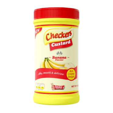 Checkers Custard Powder Banana Flavour 400g (Box of 12)