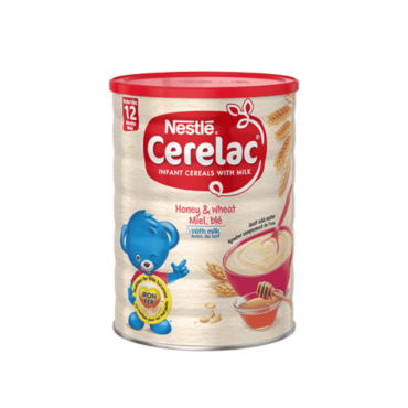CERELAC Honey and Wheat with Milk 1Kg (Box of 12)