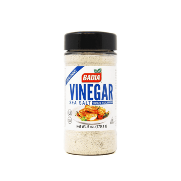 Badia Vinegar & sea Salt Seasoning 170g (6oz) (Box of 6)
