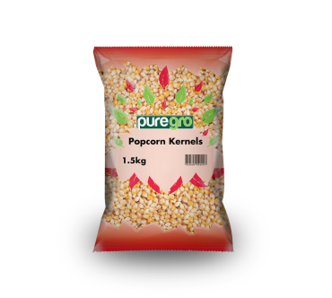 Puregro Popcorn Kernels 1.5kg (Box of 6)
