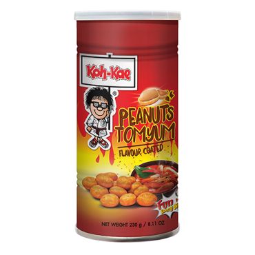 Koh-Kae Peanuts Tom Yum 230g (Pack of 12)