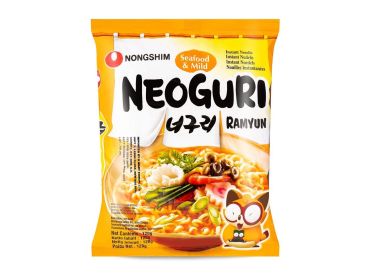 NONGSHIM Neogury Seafood Mild Ramyun Noodles 120g (Pack of 20)
