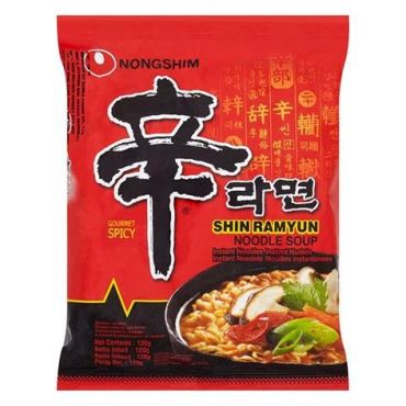 NONGSHIM Shin Ramyun Noodles 120g (Pack of 20)