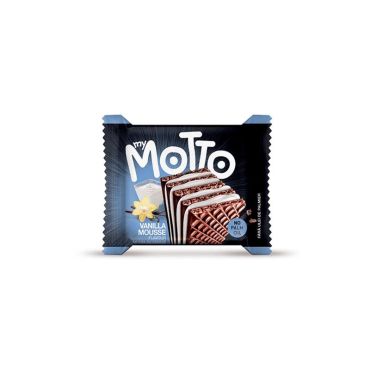 My Motto Vanilla Mousse Wafers 90g Multipack of 3 (Pack of 10)