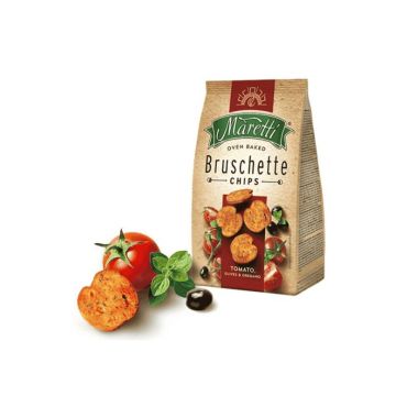 Maretti Bruschette Tomato & Olive PMP 99p 70g (Box of 7)