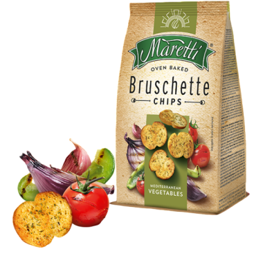 Maretti Bruschette Mediterranean PMP 99p 70g (Box of 7)