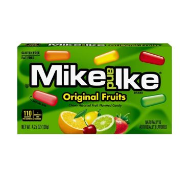 Mike & Ike Original Theater Box 120g (4.25oz) (Box of 12)