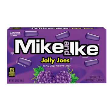Mike & Ike Mega Jolly Joes Theater Box 120g (4.25oz) (Box of 12)