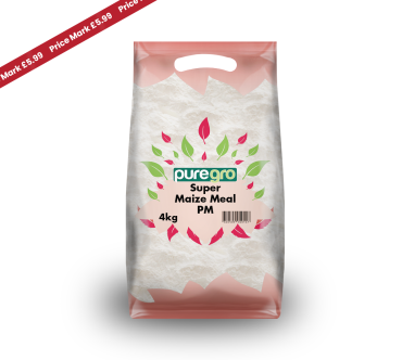 Puregro Super Maize Meal 4kg PM £5.99 (Box of 5)