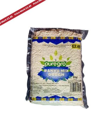 Puregro Banku Mix Dough 1kg PM £2.49 (Box of 10)
