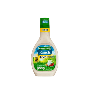 Hidden Valley The Original Ranch Light Topping & Dressing 473ml (16 oz) (Box of 6)