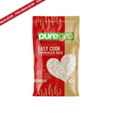 Puregro Easy Cook Rice 2kg PM £2.69