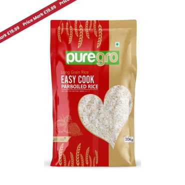 Puregro Easy Cook Rice 20kg PM £19.99