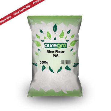 Puregro Rice Flour 500g PM 99p (Box of 10)