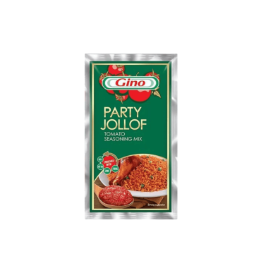Gino Party Jollof Tomato Seasoning Mix 50g (Box of 50)