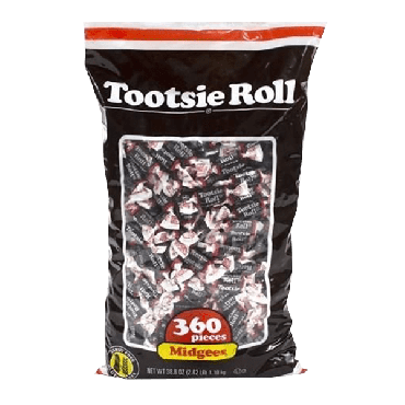 Tootsie Midgees 1.1kg (38.8oz) (Box of 12)