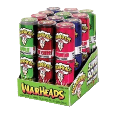 Warheads Upright Box Spray (0.68oz) (Box of 12)