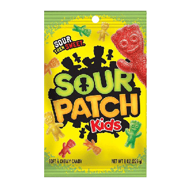 Sour Patch Kids Original Peg Bag 226g (8oz) (Box of 8)