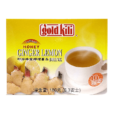 Gold Kili Ginger Lemon Drink 180g (Box of 24)