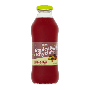 Grace Tropical Rhythms Sorrel Ginger 475ml (Box of 12)