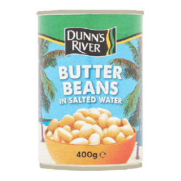 Dunn's River Butter Beans PM 79p 400g (Box of 12)