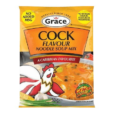 Grace Cock Flavour Soup 50g (Box of 12x12 - Total 144)