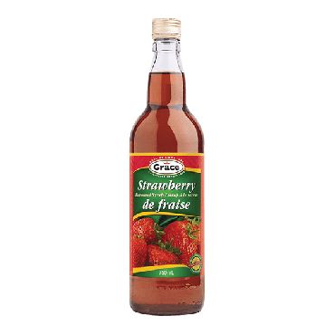 Grace Strawberry Syrup 750ml (Box of 6)