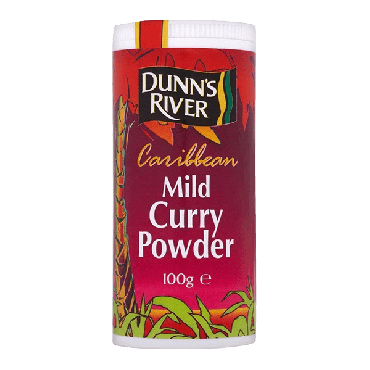 Dunn's River Caribbean Mild Curry Powder 100g (Box of 12)