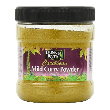 Dunn's River Caribbean Mild Curry Powder 500g (Box of 3)