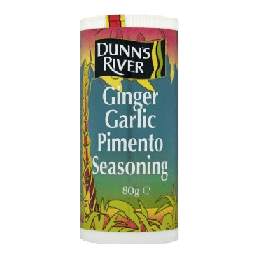 Dunn's River Ginger Garlic Pimento Seasoning 80g (Box of 12)