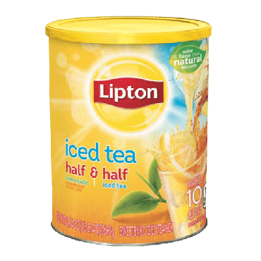 Lipton Iced Tea Half & Half Lemonade & Iced Tea Flavour 690g (24.34oz) (Box of 6)